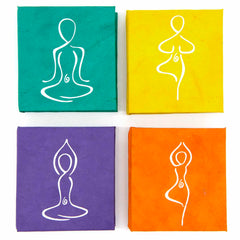 Yoga Pose Notebook Set-Siesta Crafts