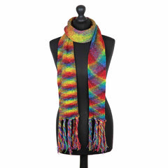 Knitted Cotton Scarf-Siesta Crafts