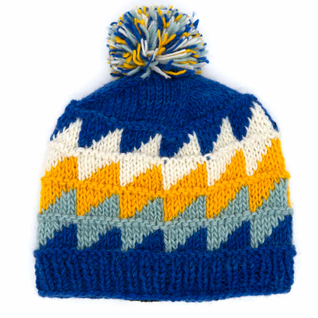 Zig Zag Bobble Hat-Siesta Crafts