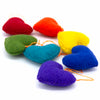 String of Felt Rainbow Hearts-Siesta Crafts