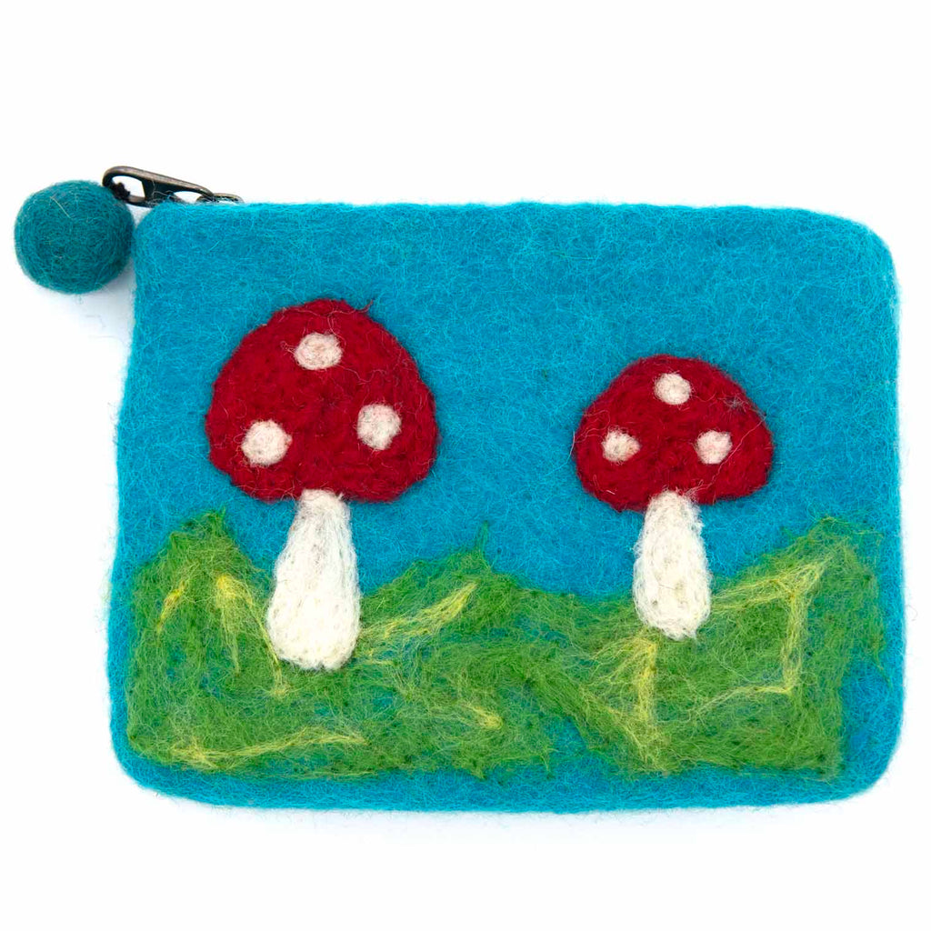 Mushroom Felt Purse-Siesta Crafts
