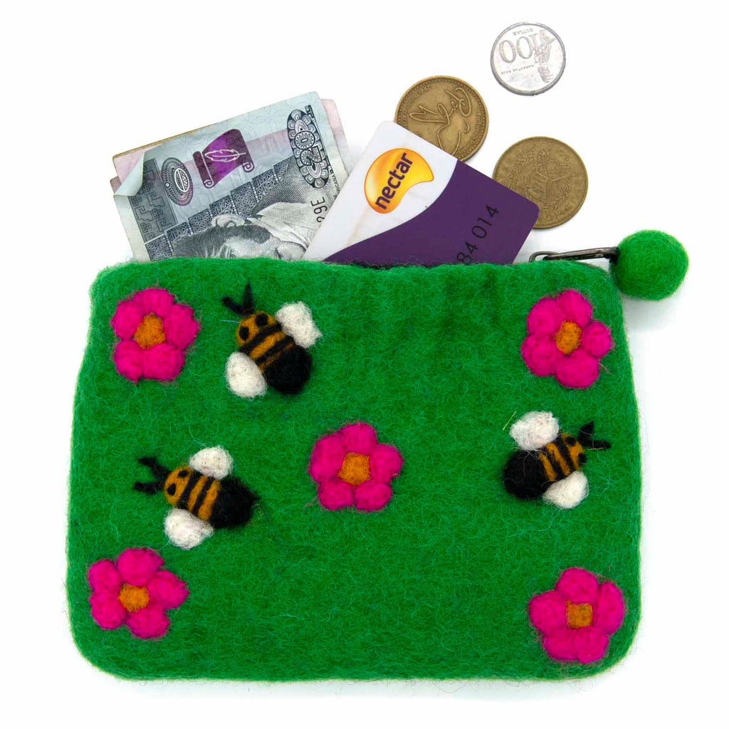 Bees Felt Purse-Siesta Crafts