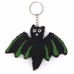 Bat Felt Keyring-Siesta Crafts