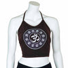 Circle Of Om Halter Neck Top-Siesta Crafts