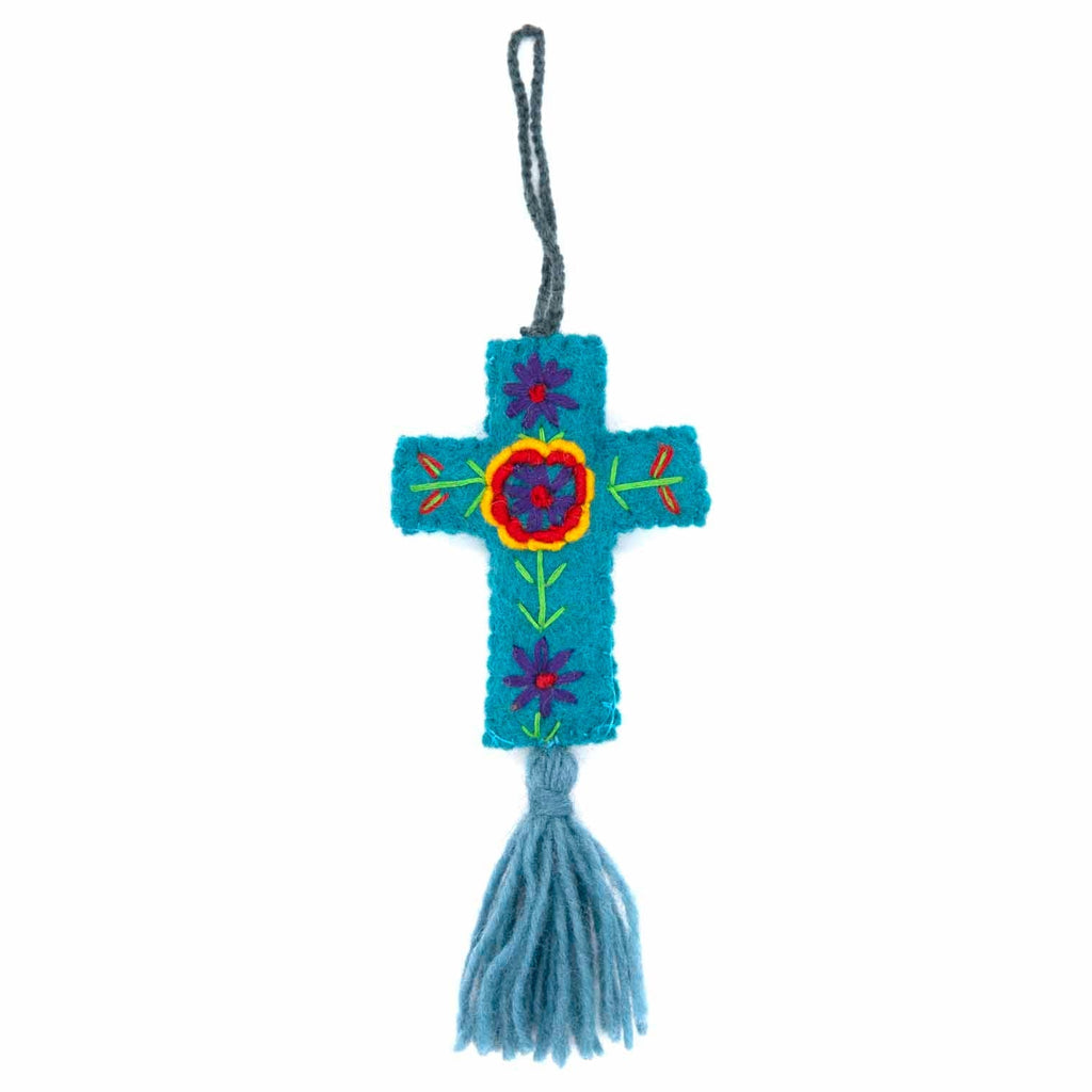 Hanging Felt Cross-Siesta Crafts