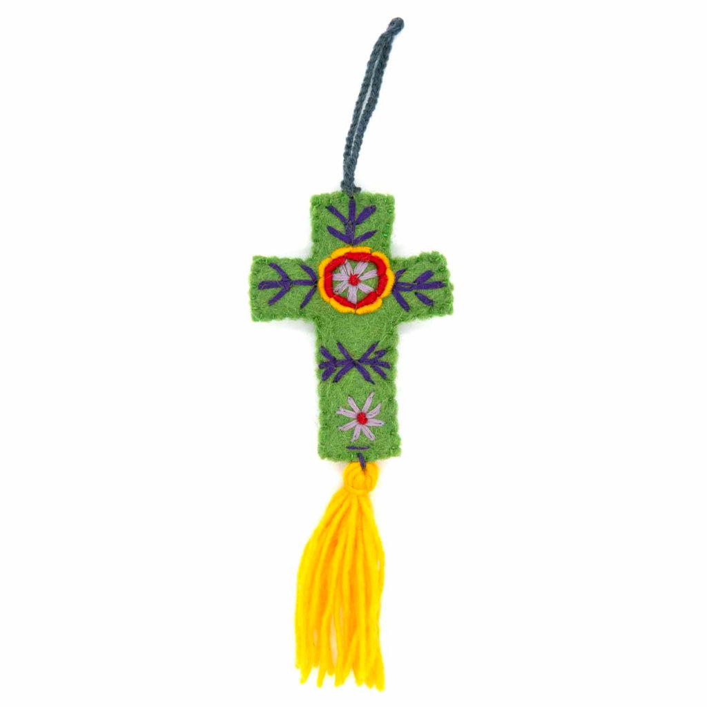 Hanging Felt Cross-Siesta Crafts