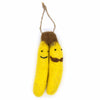 Banana Pair Felt Hanging Decoration-Home Décor-Siesta Crafts