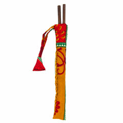 Recycled Sari Chopstick Pouch-Siesta Crafts