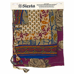 Recycled Sari Gift Bag Set-Siesta Crafts
