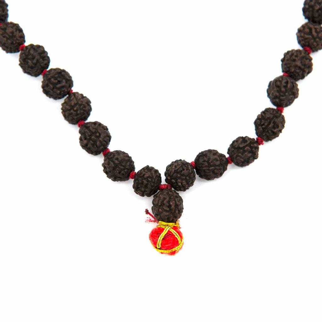 Black Rudraksha Mallah Beads-Siesta Crafts