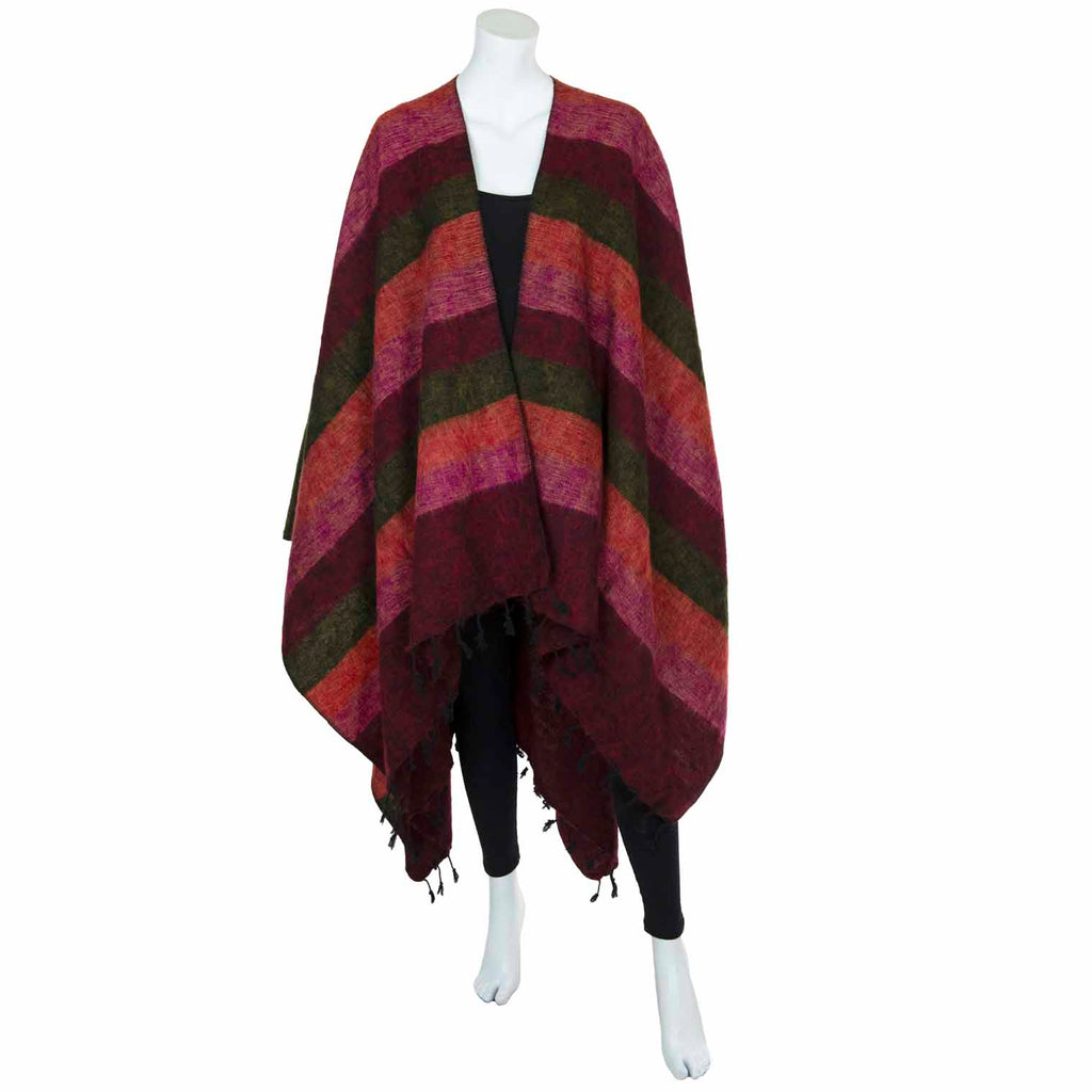Scarf Poncho Cape-Siesta Crafts
