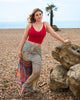 Recycled Sari Wrap Trousers-Siesta Crafts