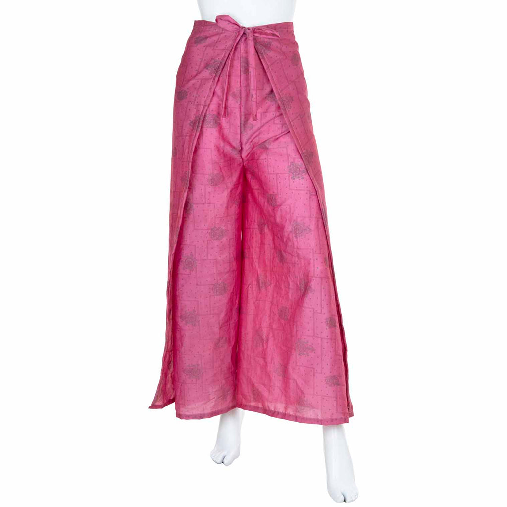 Recycled Sari Wrap Trousers-Siesta Crafts
