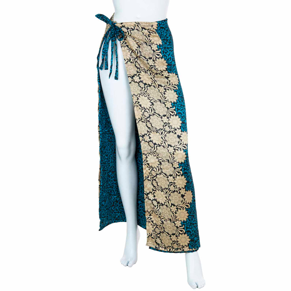 Recycled Sari Wrap Trousers-Siesta Crafts