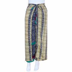 Recycled Sari Wrap Trousers-Siesta Crafts