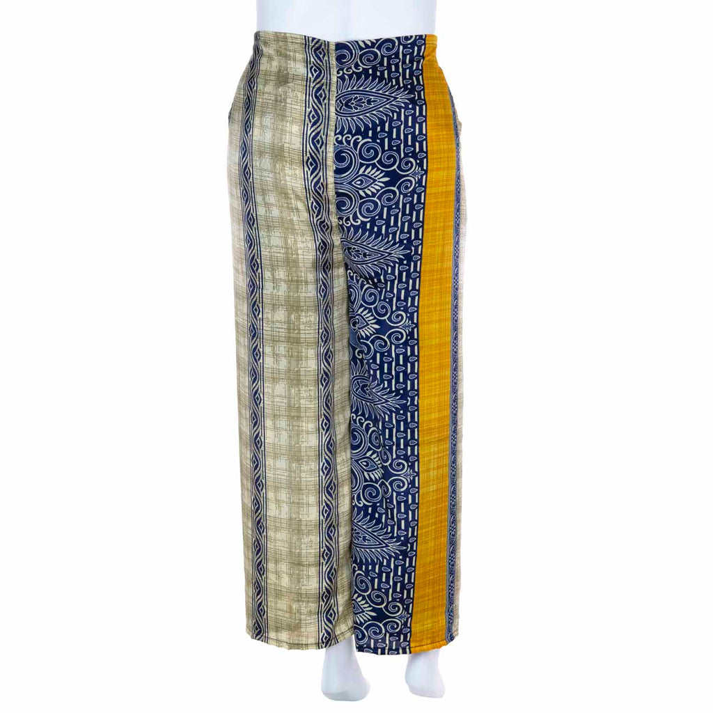 Recycled Sari Wrap Trousers-Siesta Crafts