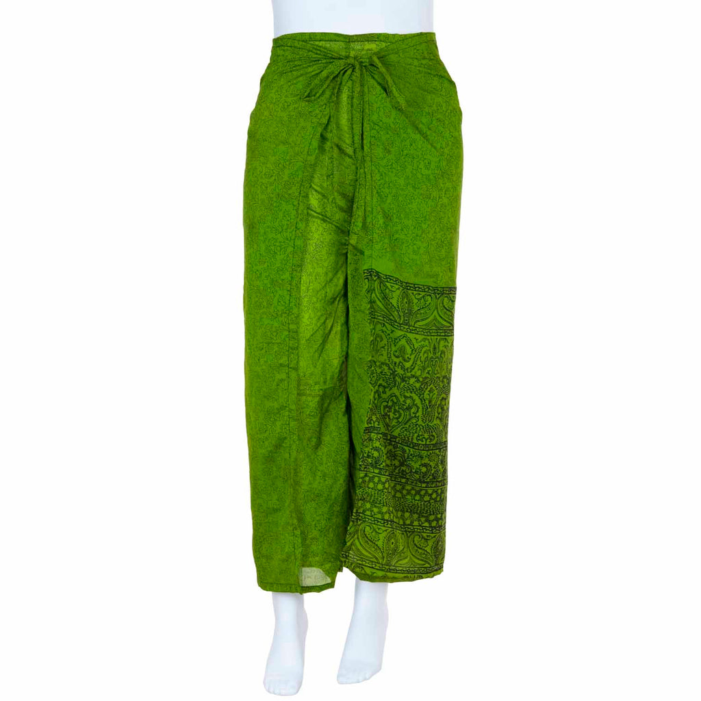 Recycled Sari Wrap Trousers-Siesta Crafts