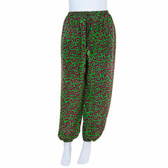 Drawstring Recycled Sari Trousers-Siesta Crafts