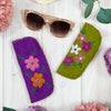 Flower Felt Glasses Case-Siesta Crafts