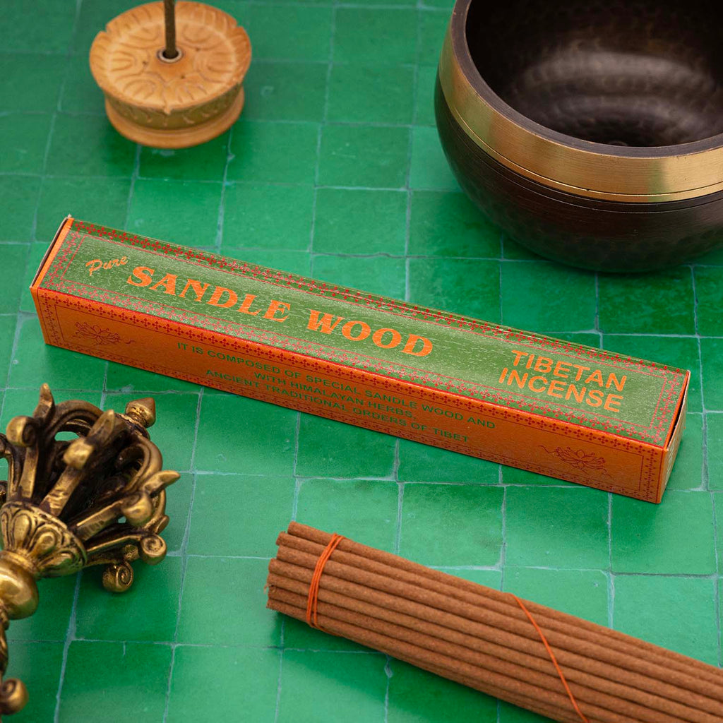 Chandra Devi Tibetan Sandalwood Incense-Siesta Crafts