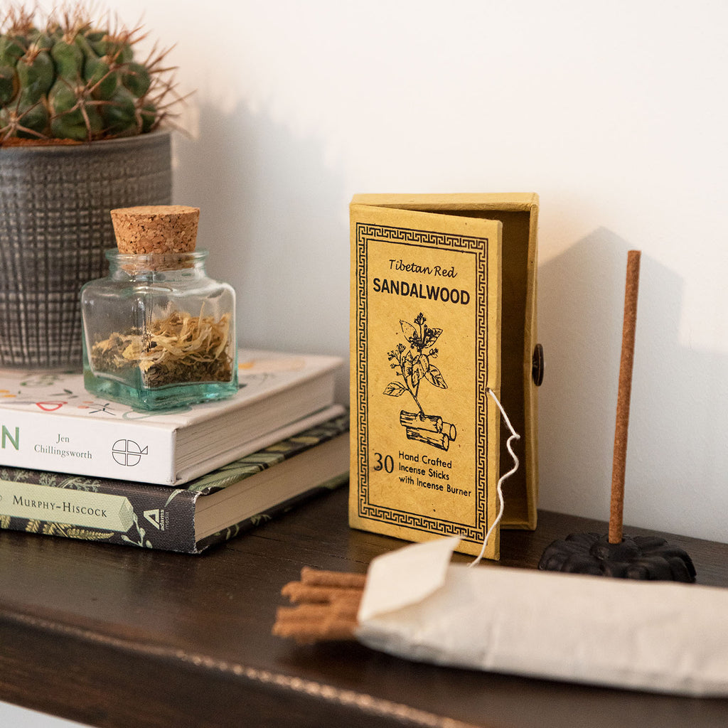 Tibetan Buddha Incense Set - Sandalwood-Siesta Crafts