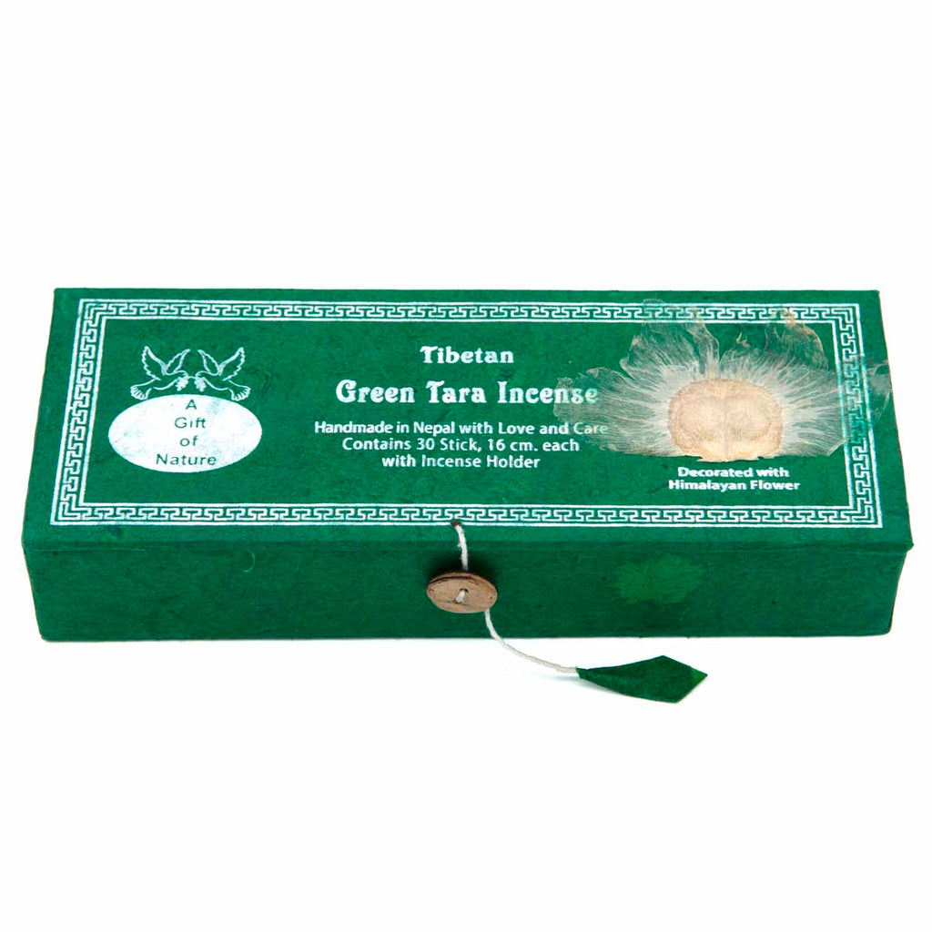 Tibetan Flower Incense Set - Green Tara-Siesta Crafts