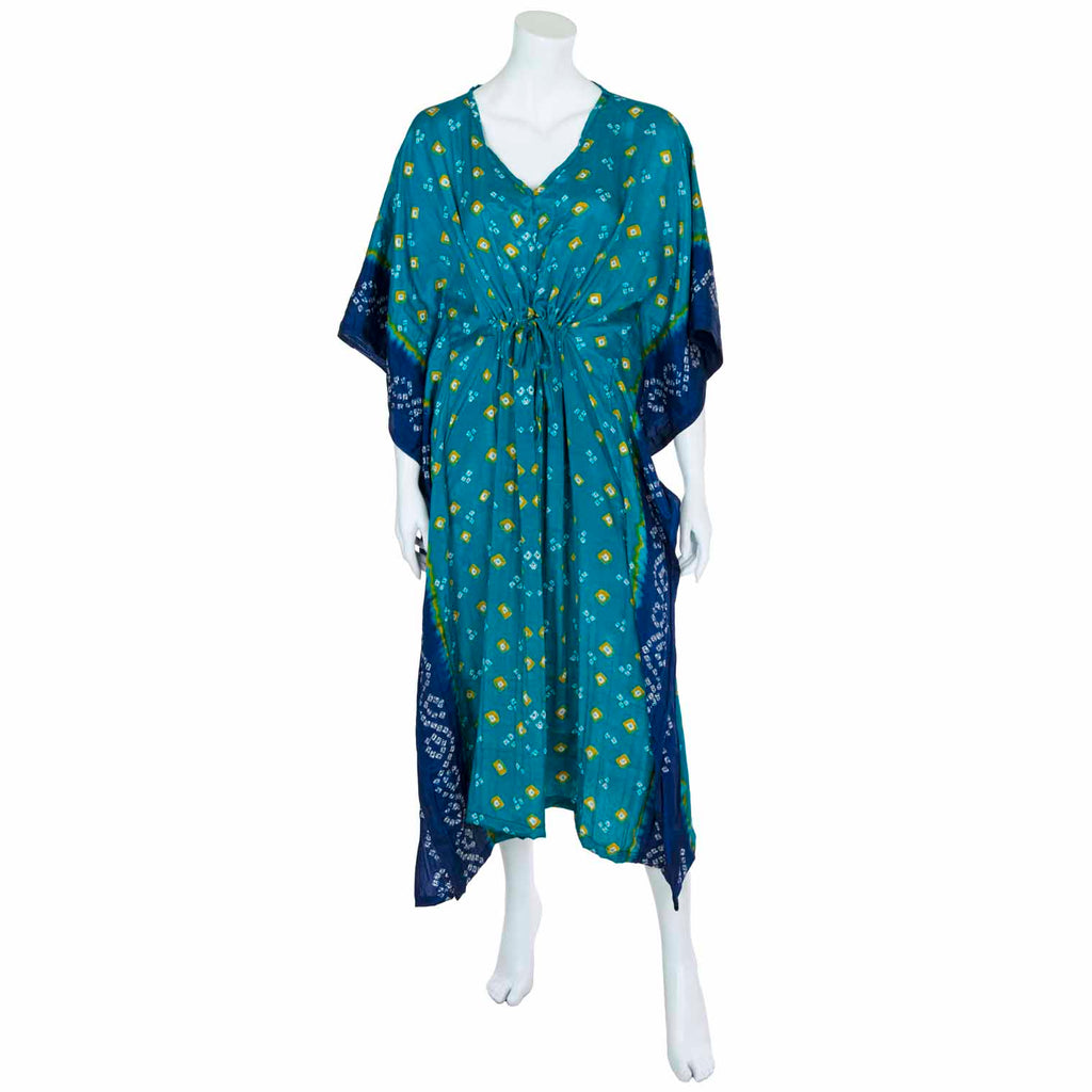 Recycled Sari Kaftan-Siesta Crafts