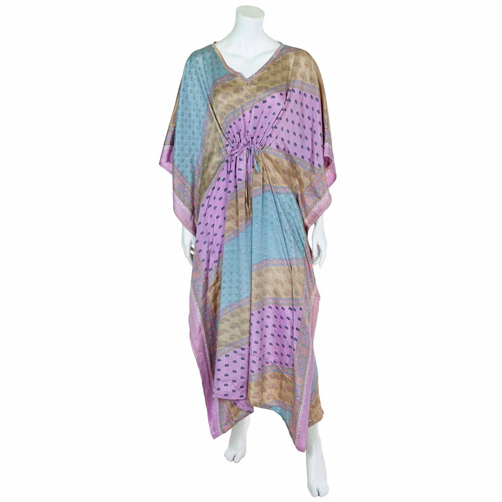 Recycled Sari Kaftan-Siesta Crafts