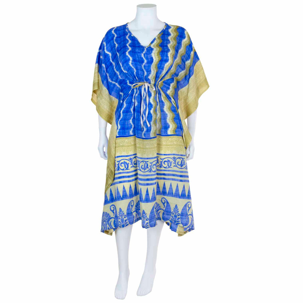 Recycled Sari Kaftan-Siesta Crafts