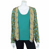 Reversible Recycled Sari Bomber Jacket-Siesta Crafts