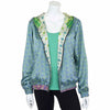 Reversible Recycled Sari Bomber Jacket-Siesta Crafts