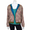Reversible Recycled Sari Bomber Jacket-Siesta Crafts