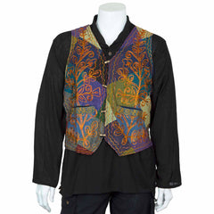 Aari Embroidered Waistcoat-Siesta Crafts