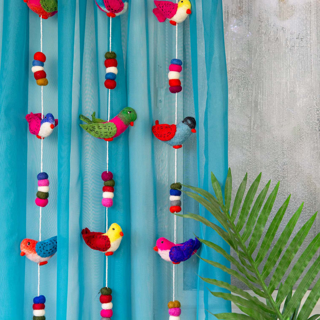 String of Felt Birds-Siesta Crafts