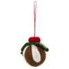 Pudding Felt Christmas Decoration-Siesta Crafts