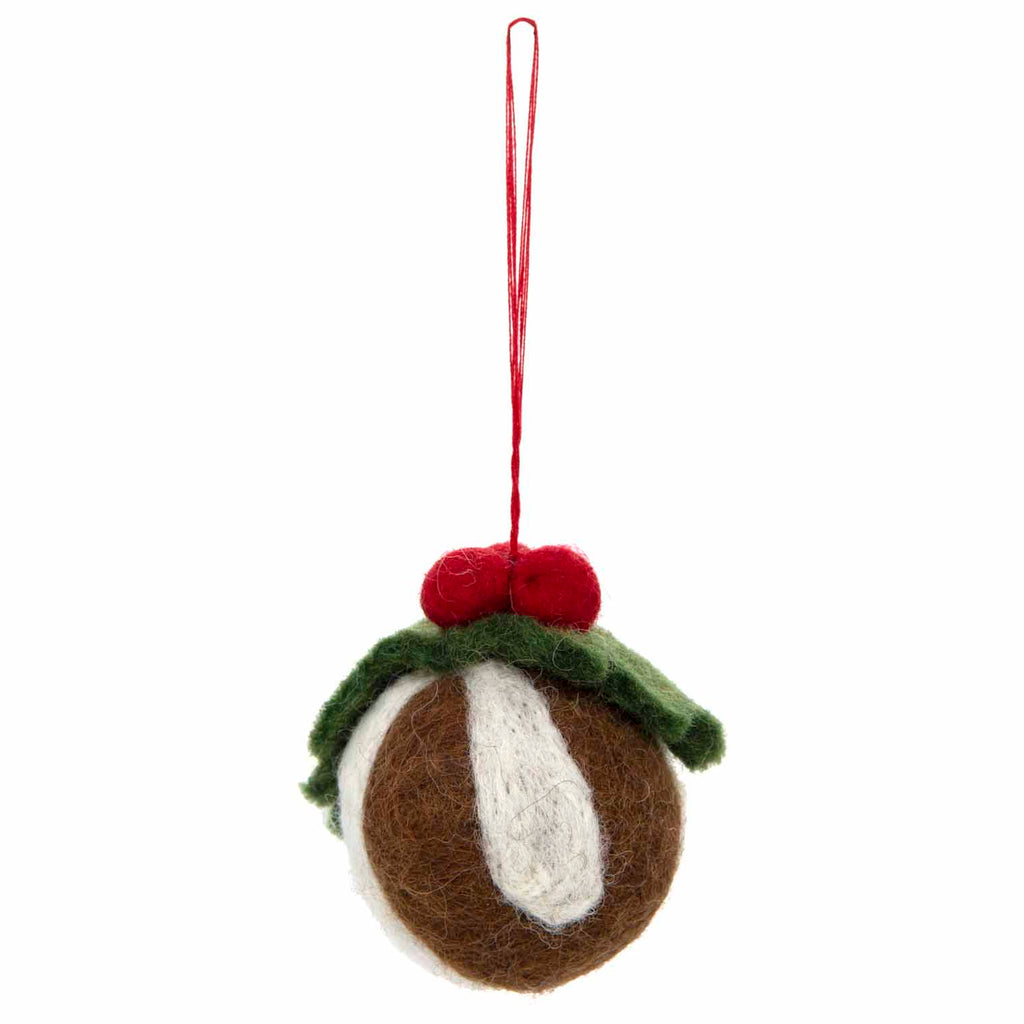 Pudding Felt Christmas Decoration-Siesta Crafts