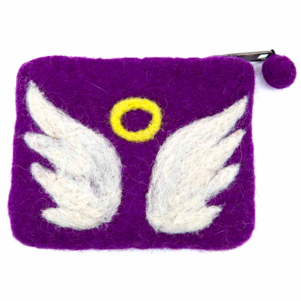 Angel Wings Felt Purse-Siesta Crafts