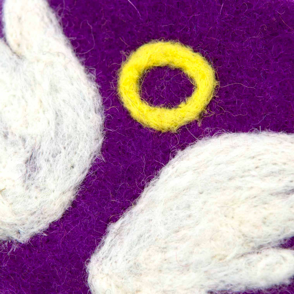 Angel Wings Felt Purse-Siesta Crafts