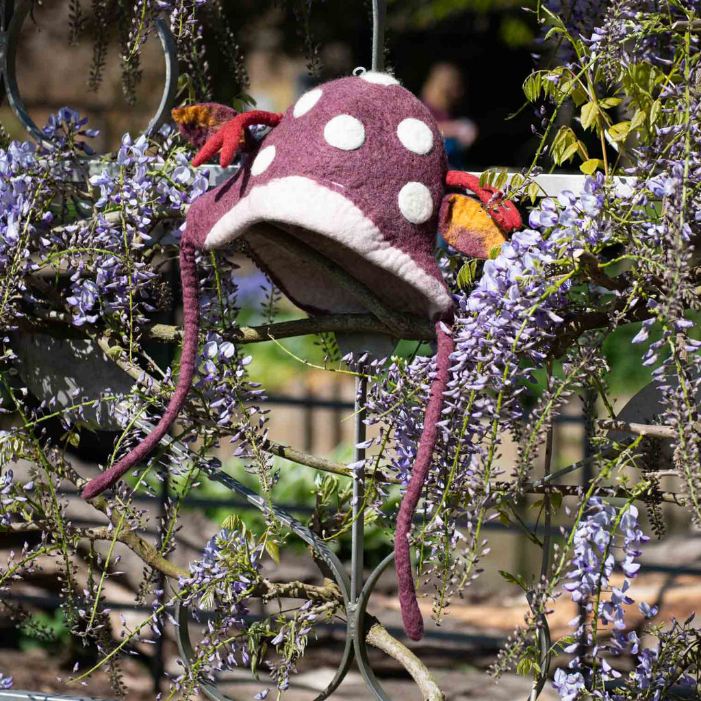 Mushroom Deer Felt Hat-Siesta Crafts
