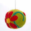 Flower Bauble Felt Christmas Decoration-Siesta Crafts