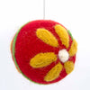 Flower Bauble Felt Christmas Decoration-Siesta Crafts