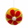 Flower Bauble Felt Christmas Decoration-Siesta Crafts