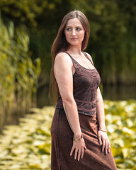 Aari Embroidered Tank Top-Siesta Crafts
