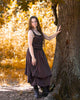 Stonewash Ruffle Maxi Skirt-Siesta Crafts
