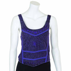Aari Embroidered Tank Top-Siesta Crafts