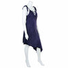 Stonewash Lace Up Diagonal Dress-Siesta Crafts