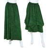 Stonewash Ruffle Maxi Skirt-Siesta Crafts