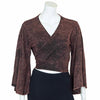 Stonewash Wrap Top-Siesta Crafts