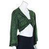 Stonewash Wrap Top-Siesta Crafts