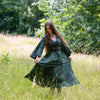 Stonewash Wrap Top-Siesta Crafts